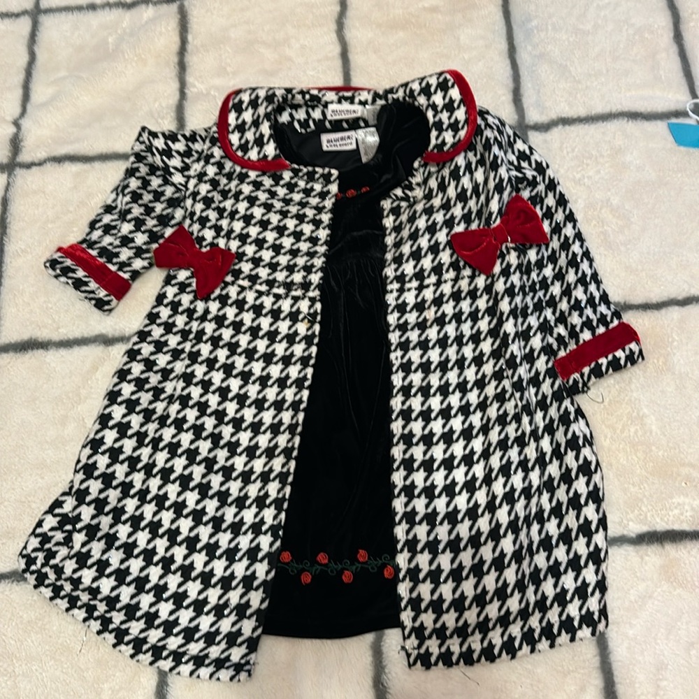 Girls dress with jacket